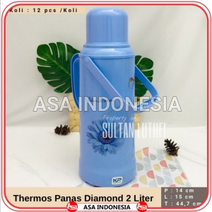Thermos Panas Diamond 2 Liter Biru – ASAINDONESIA