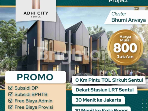 RUMAH ADHI CITY SENTUL Bogor Eko Wahyudi 085235111122