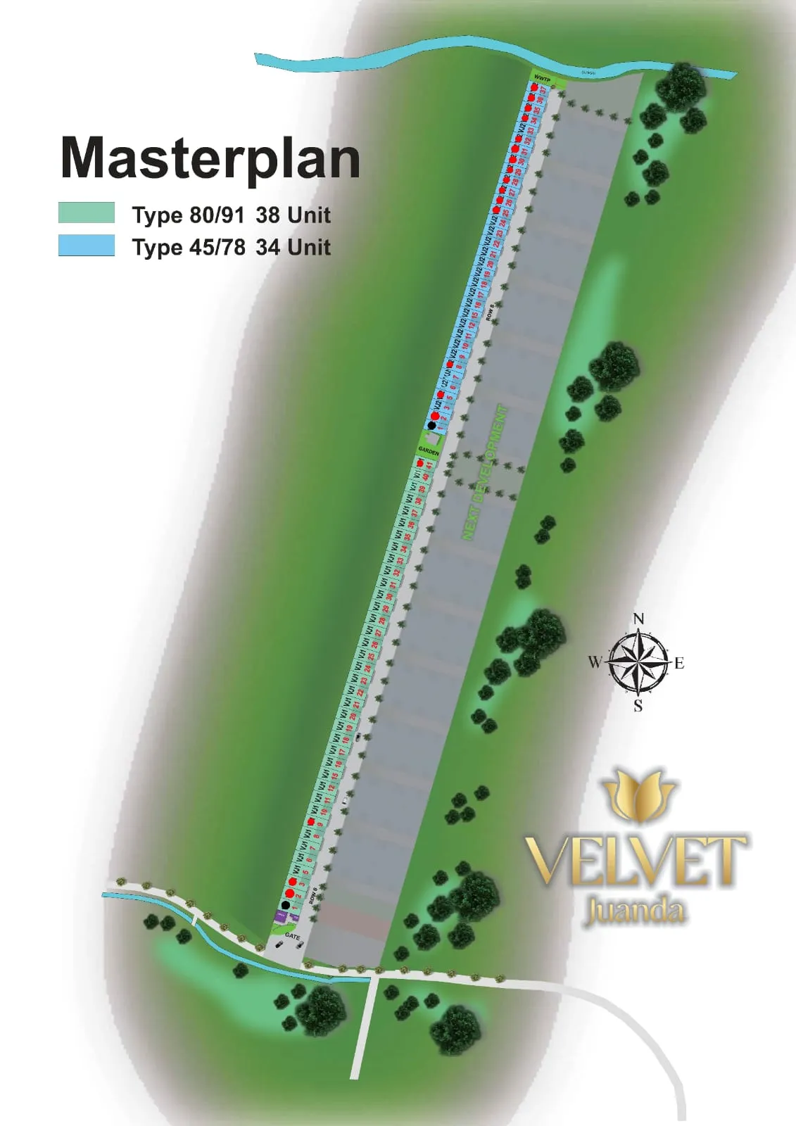 Jual Rumah di DAMARSI BUDURAN Buduran Sidoarjo Jawa Timur - Rumah 400 Jtan Dekat Bandara Juanda - Sidoarjo - ASA INDONESIA 085235111122 - BRIGHTON REAL ESTATE