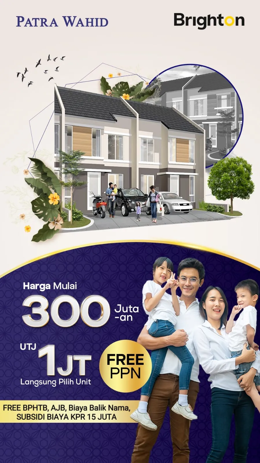 Jual Rumah di DUNGUS KIDUL Cerme Gresik Jawa Timur - Perumahan Di Gresik - Patra One - ASA INDONESIA 085235111122 - BRIGHTON REAL ESTATE