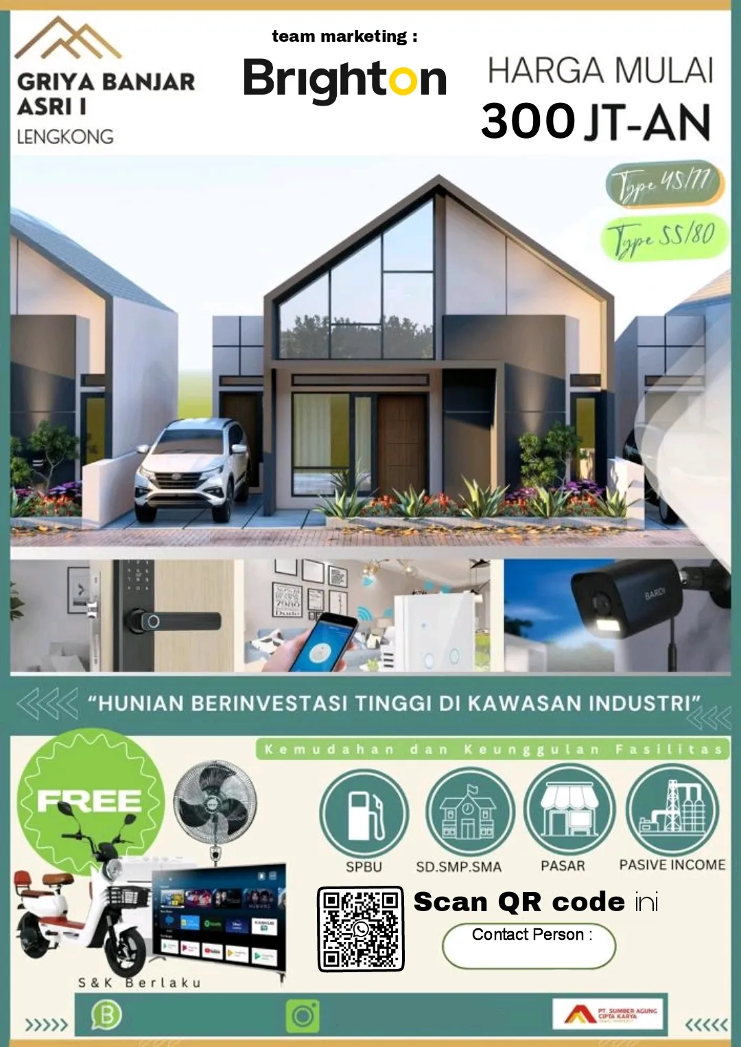 Jual Rumah di GRIYA BANJAR LENGKONG Lengkong Nganjuk Jawa Timur - Hunian Modren Lengkong Nganjuk - ASA INDONESIA 085235111122 - BRIGHTON REAL ESTATE