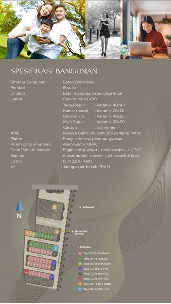 Jual Rumah di JL KESATRIAN Sidoarjo Sidoarjo Jawa Timur - Perumahan Sidoarjo Jade Ville - Tanpa DP - ASA INDONESIA 085235111122 - BRIGHTON REAL ESTATE