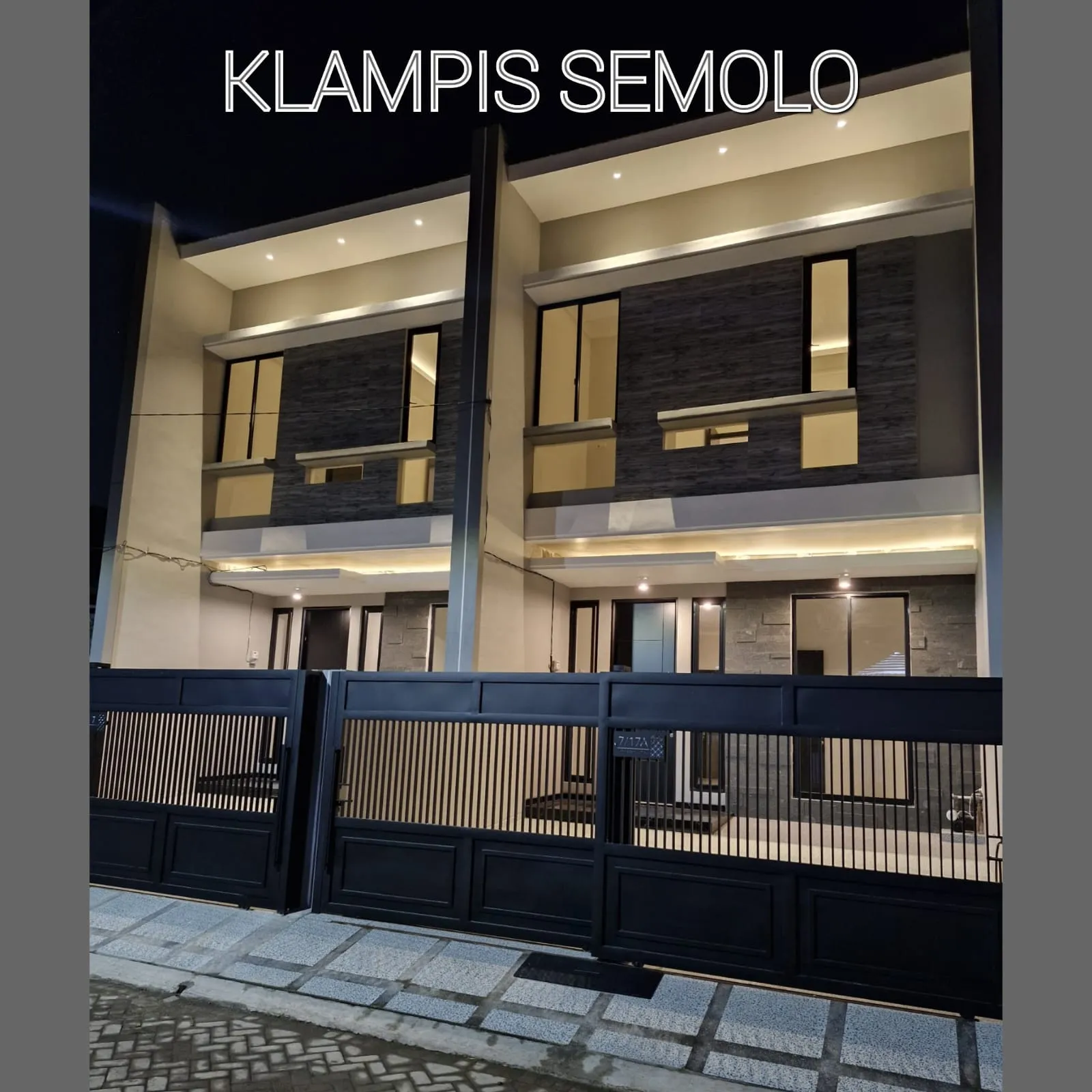 Jual Rumah di KLAMPIS SEMOLO Sukolilo Surabaya Jawa Timur - KLAMPIS SEMOLO DEKET HOKKY