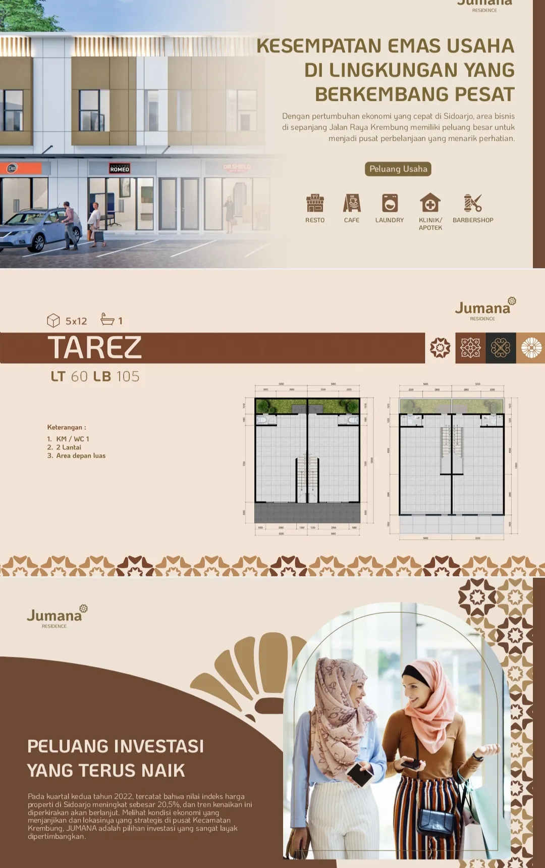 Jual Rumah di KREMBUNG TIMUR Krembung Sidoarjo Jawa Timur - JUMANA RESIDENCE KREMBUNG SIDOARJO - ASA INDONESIA 085235111122 - BRIGHTON REAL ESTATE