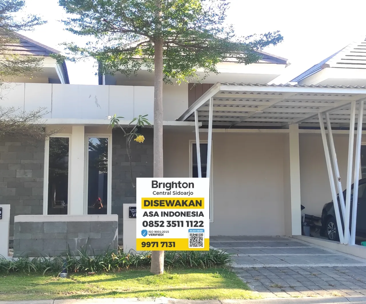 Sewa Rumah di KAHURIPAN TERRACE Buduran Sidoarjo Jawa Timur - Disewakan rumah siap huni