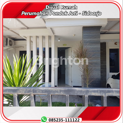 Bangunan baru Rumah Pondok Jati Sidoarjo - ASA INDONESIA 085235111122 - BRIGHTON REAL ESTATE