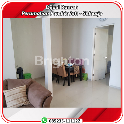 Bangunan baru Rumah Pondok Jati Sidoarjo - ASA INDONESIA 085235111122 - BRIGHTON REAL ESTATE