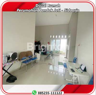 Bangunan baru Rumah Pondok Jati Sidoarjo - ASA INDONESIA 085235111122 - BRIGHTON REAL ESTATE