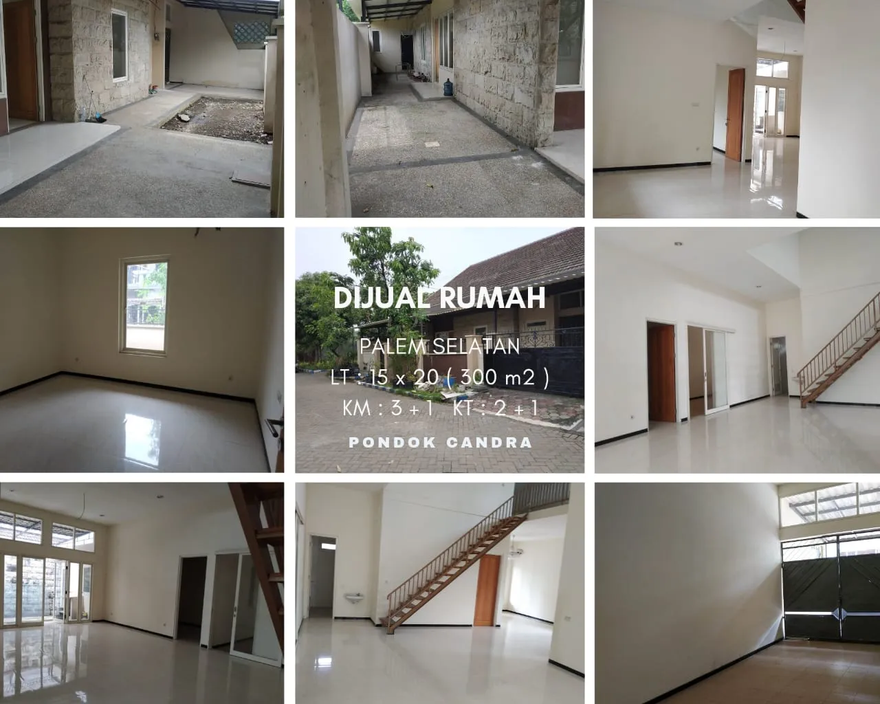 Jual Rumah di PONDOK TJANDRA Waru Sidoarjo Jawa Timur - Rumah Pondok Tjandra (Palem Selatan) - ASA INDONESIA 085235111122 - BRIGHTON REAL ESTATE
