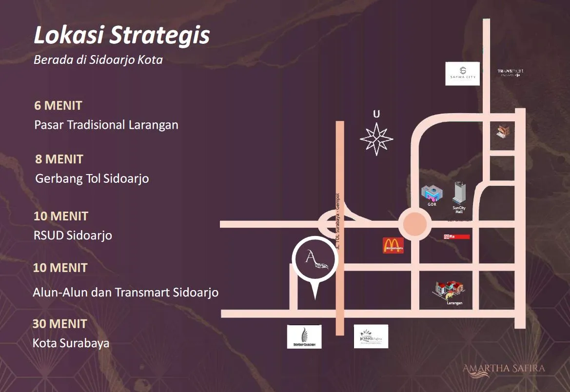 Rumah AMARTHA SAFIRA TYPE ACACIA Sidoarjo Jawa Timur Eko Wahyudi 085235111122 ASA INDONESIA BRIGHTON