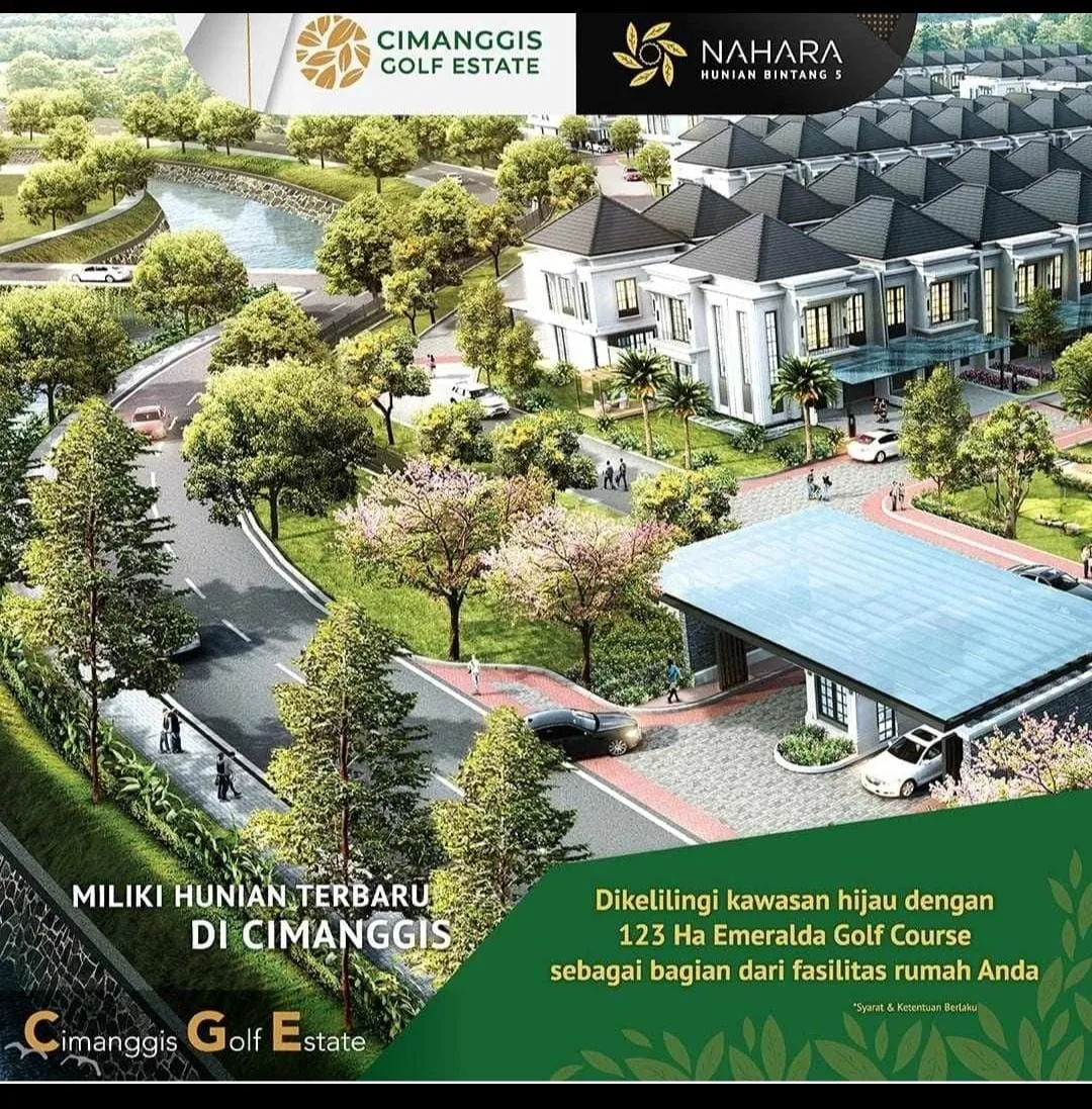 Rumah CIMANGGIS GOLF ESTATE Depok Jawa Barat Eko Wahyudi 085235111122 ASA INDONESIA BRIGHTON