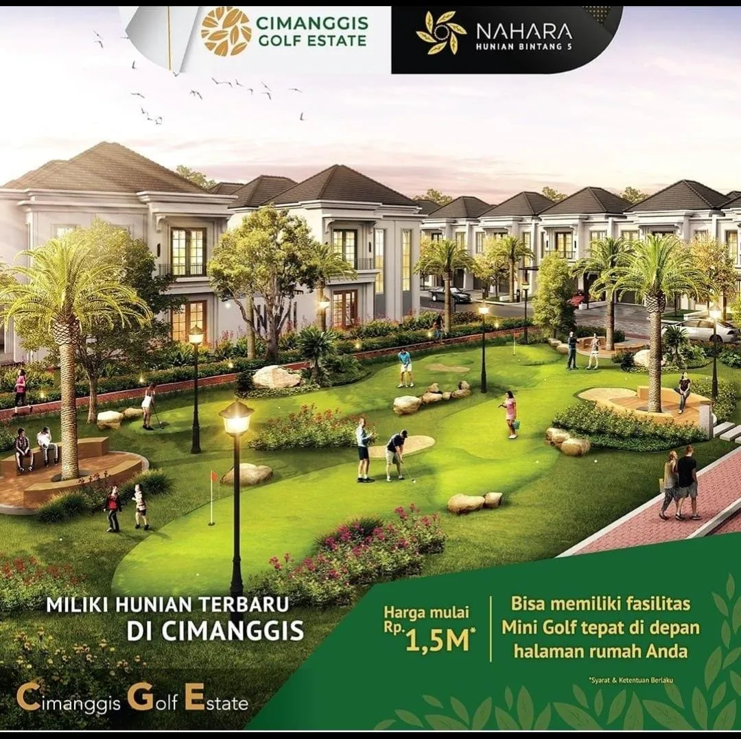 Rumah CIMANGGIS GOLF ESTATE Depok Jawa Barat Eko Wahyudi 085235111122 ASA INDONESIA BRIGHTON