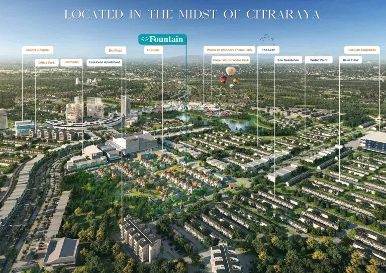 Rumah CITRA RAYA TANGERANG - FOUNTAI... Tangerang Banten Eko Wahyudi 085235111122 ASA INDONESIA BRIGHTON