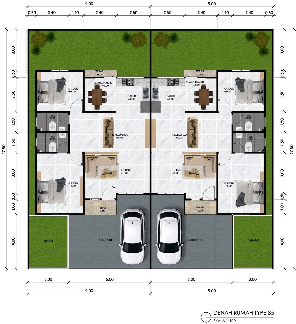 Rumah DAUN HIJAU 2 Pontianak Kalimantan Barat Eko Wahyudi 085235111122 ASA INDONESIA BRIGHTON