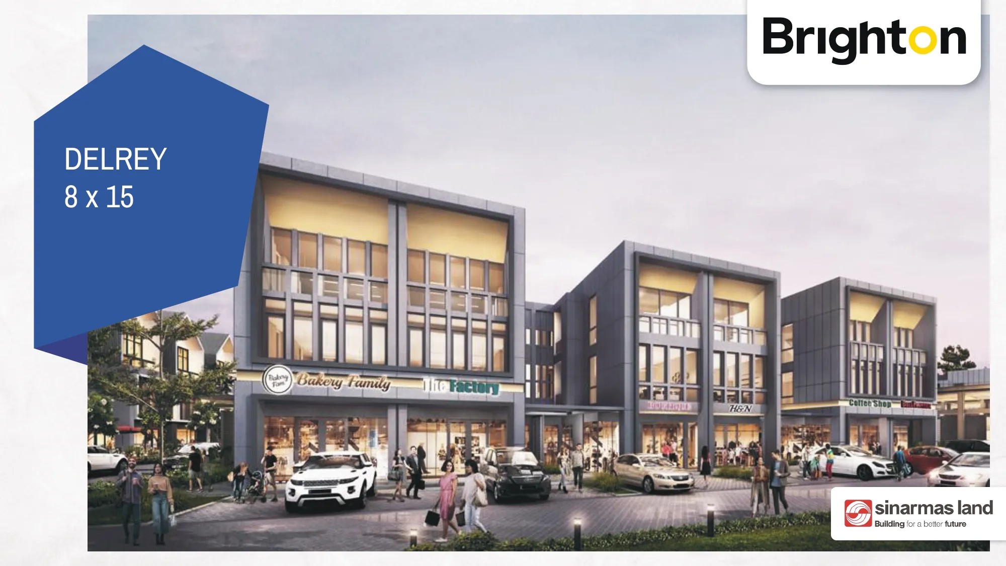 Ruko DELREY Tangerang Banten Eko Wahyudi 085235111122 ASA INDONESIA BRIGHTON