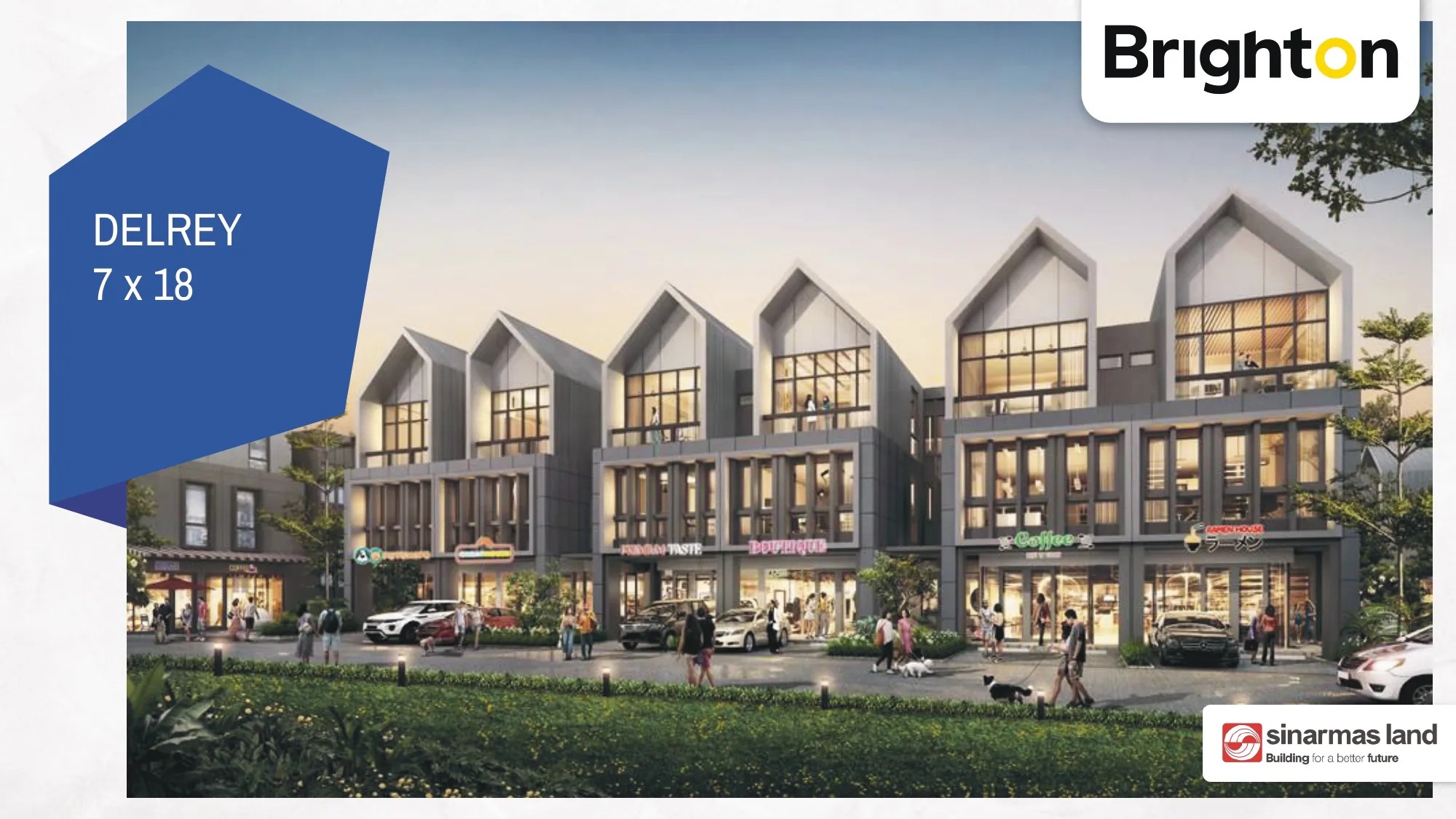 Ruko DELREY Tangerang Banten Eko Wahyudi 085235111122 ASA INDONESIA BRIGHTON