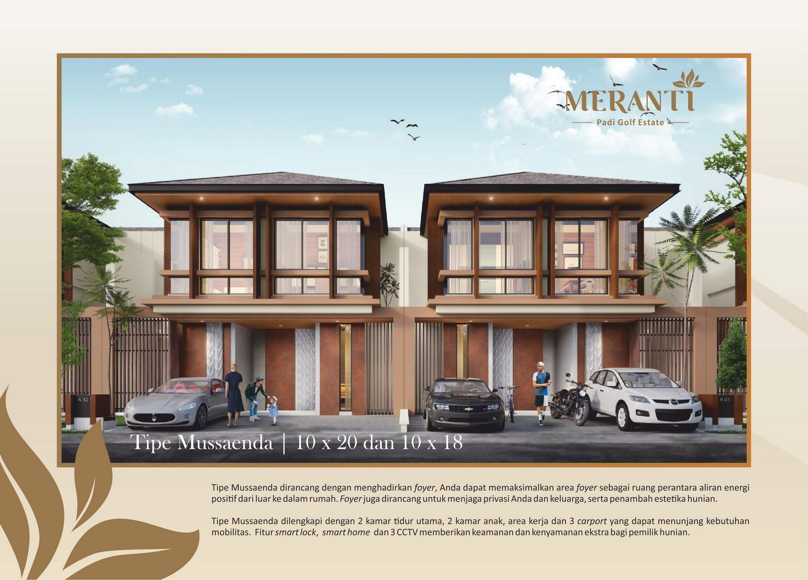 Rumah MERANTI GOLF ESTATE Tangerang Banten Eko Wahyudi 085235111122 ASA INDONESIA BRIGHTON