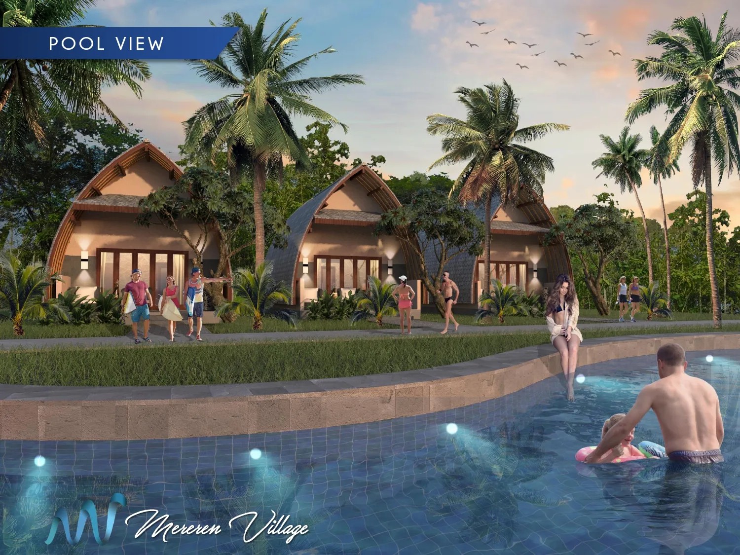 Villa MEREREN VILLAGE Nusapenida Bali Eko Wahyudi 085235111122 ASA INDONESIA BRIGHTON