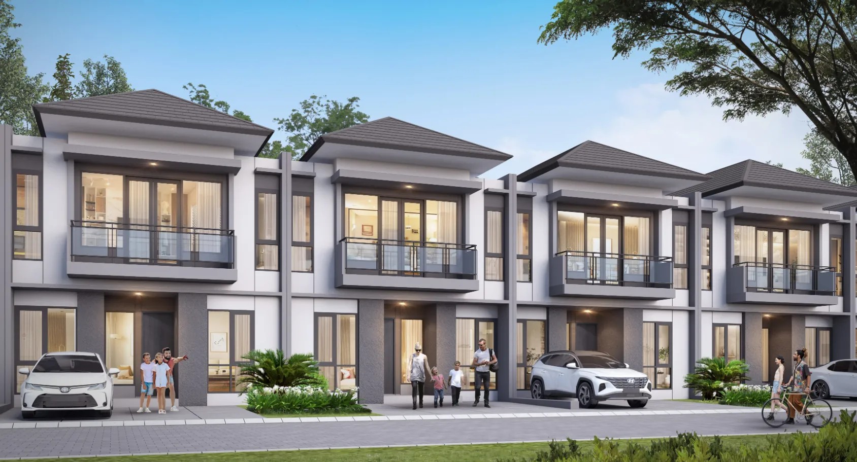 Rumah PARAMOUNT PETALS 'LILY' Tangerang Banten Eko Wahyudi 085235111122 ASA INDONESIA BRIGHTON