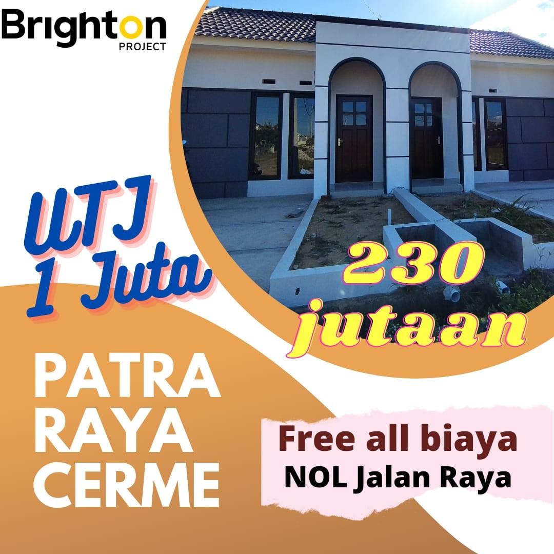 Rumah PATRA RAYA CERME Gresik Jawa Timur Eko Wahyudi 085235111122 ASA INDONESIA BRIGHTON