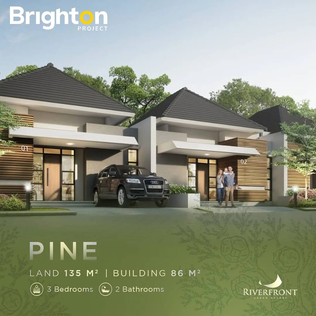 Rumah RIVERFRONT URBAN RESORT Malang Jawa Timur Eko Wahyudi 085235111122 ASA INDONESIA BRIGHTON