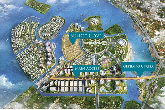 Rumah SUNSET COVE CITRALAND CITY LOS... Makassar Sulawesi Selatan Eko Wahyudi 085235111122 ASA INDONESIA BRIGHTON
