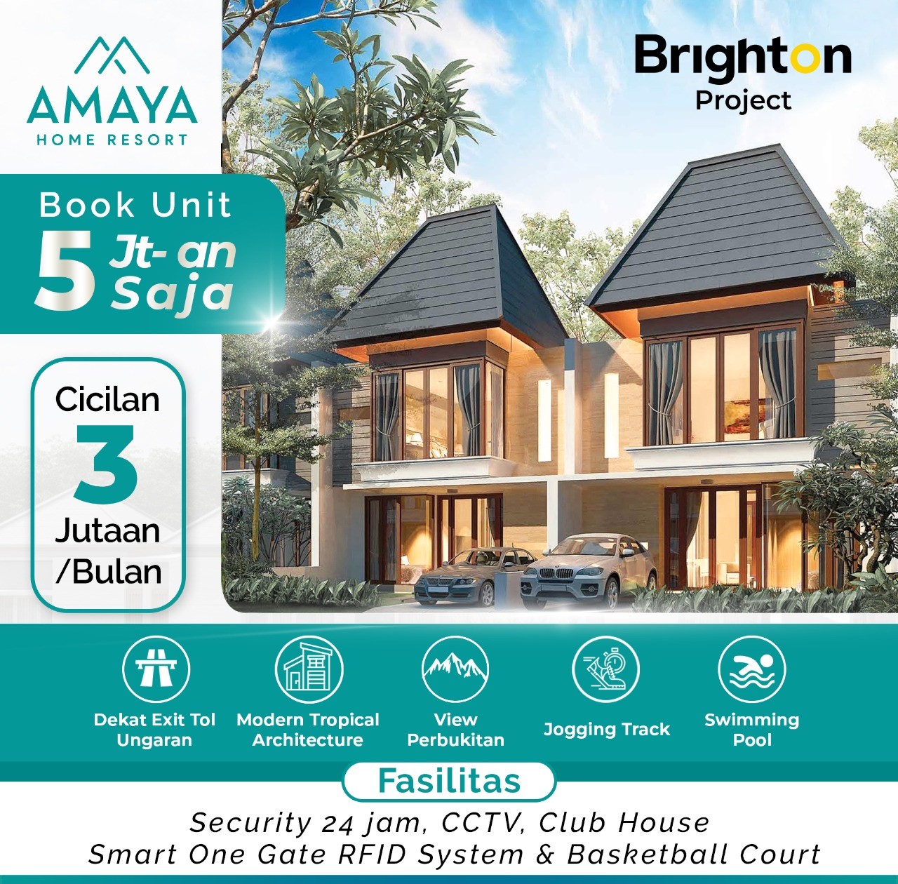 Rumah THE AMAYA Semarang Jawa Tengah Eko Wahyudi 085235111122 ASA INDONESIA BRIGHTON