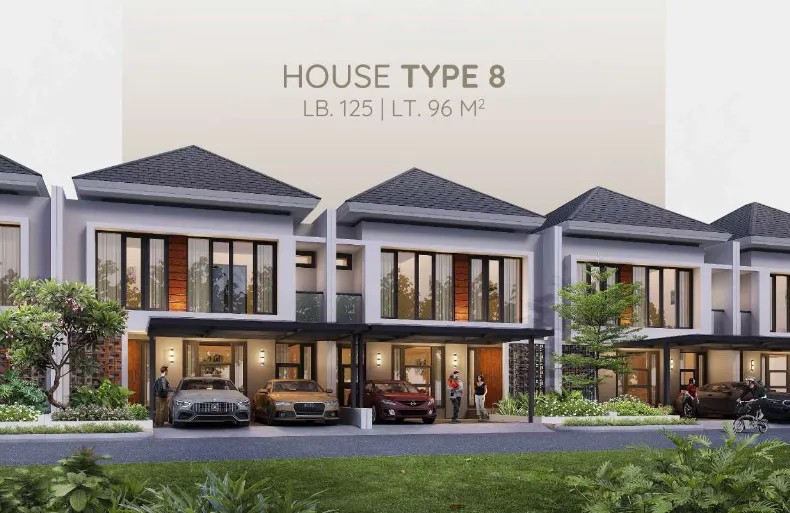 Rumah THE BOTANICA SIGNATURE PADJAJARAN Bogor Jawa Barat Eko Wahyudi 085235111122 ASA INDONESIA BRIGHTON