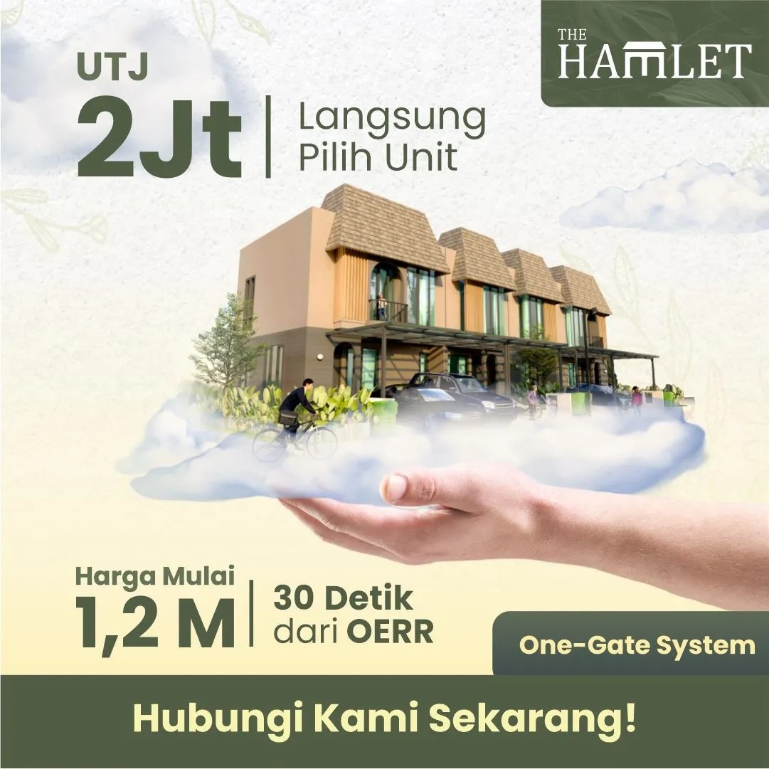 Rumah THE HAMLET Surabaya Jawa Timur Eko Wahyudi 085235111122 ASA INDONESIA BRIGHTON