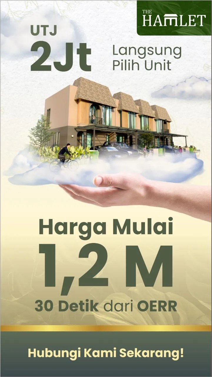 Rumah THE HAMLET Surabaya Jawa Timur Eko Wahyudi 085235111122 ASA INDONESIA BRIGHTON