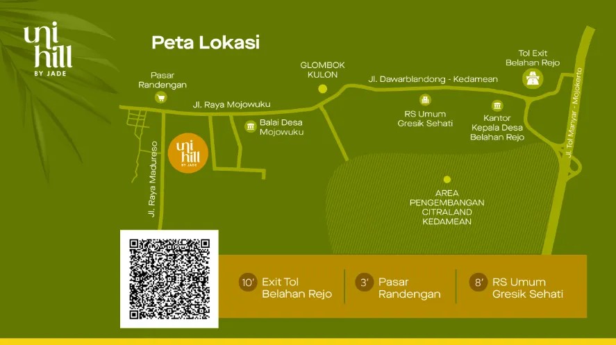 Rumah UNI HILL Gresik Jawa Timur Eko Wahyudi 085235111122 ASA INDONESIA BRIGHTON