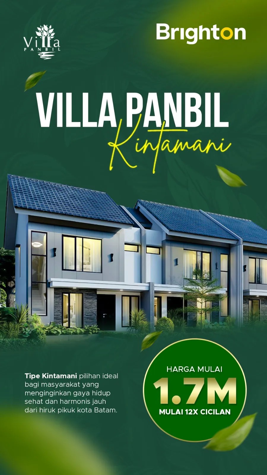 Villa VILLA PANBIL Batam Kepulauan Riau Eko Wahyudi 085235111122 ASA INDONESIA BRIGHTON