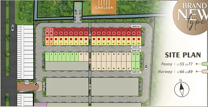 Rumah WISATA BUKIT MAS - CHELSEA Surabaya Jawa Timur Eko Wahyudi 085235111122 ASA INDONESIA BRIGHTON