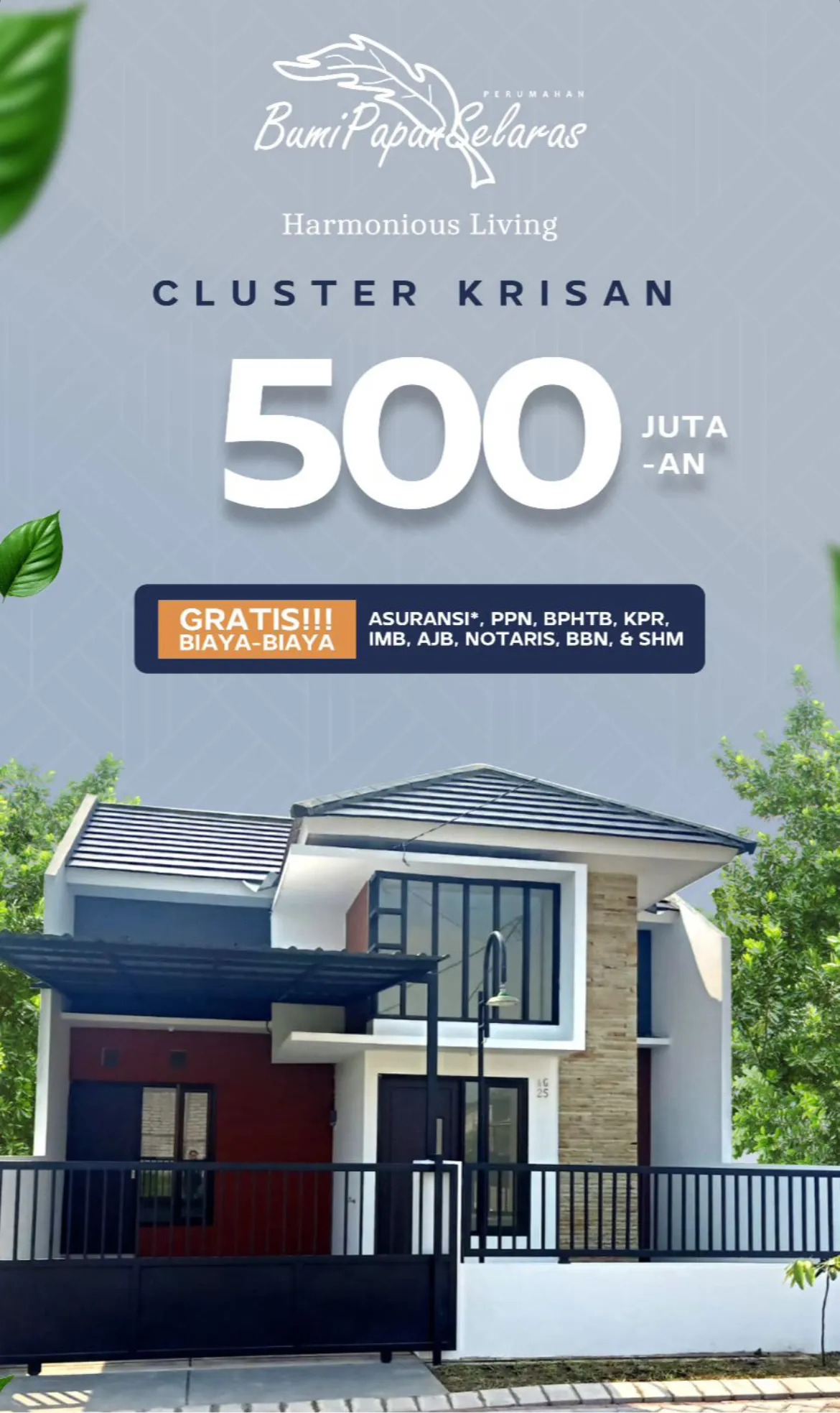 Jual Rumah di BUMI PAPAN SELARAS Krian Sidoarjo Jawa Timur - RUMAH CICILAN 3 JUTAAN LOKASI KRIAN KOTA 0 JALAN RAYA DAN FREE DP CUKUP 1 JUTAAN - ASA INDONESIA 085235111122 - BRIGHTON REAL ESTATE