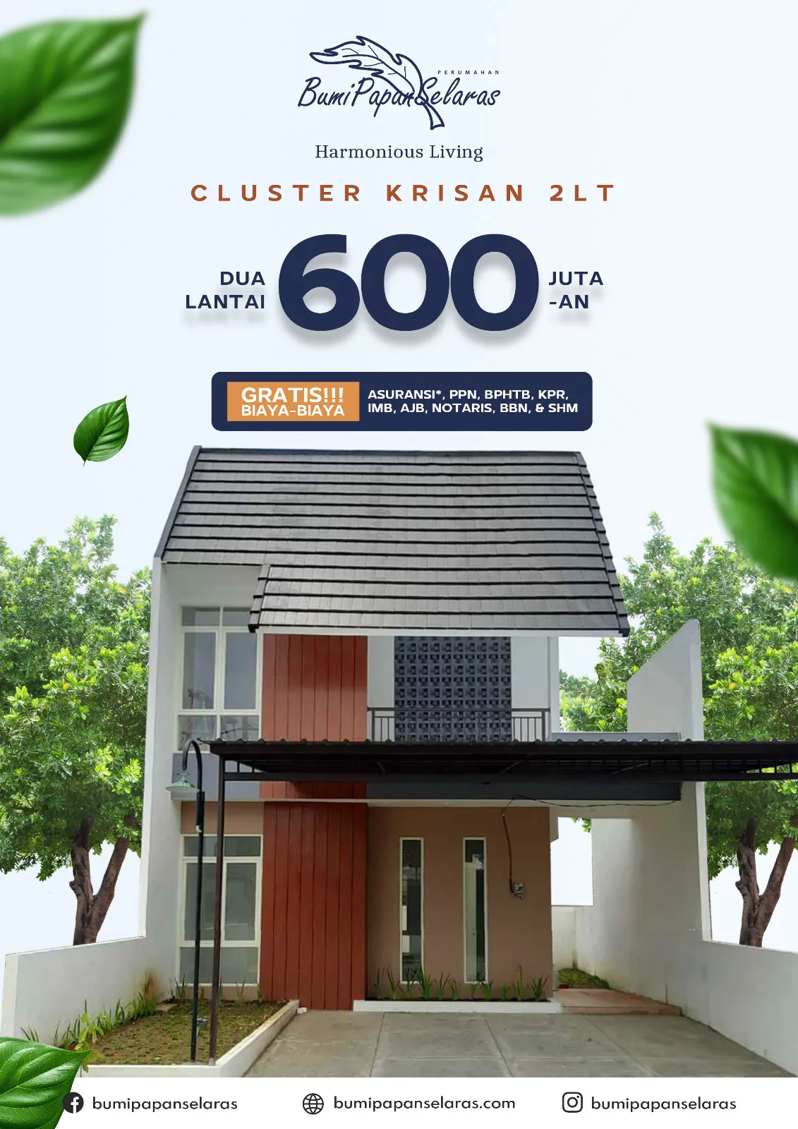 Jual Rumah di BUMI PAPAN SELARAS Krian Sidoarjo Jawa Timur - RUMAH CICILAN 3 JUTAAN LOKASI KRIAN KOTA 0 JALAN RAYA DAN FREE DP CUKUP 1 JUTAAN - ASA INDONESIA 085235111122 - BRIGHTON REAL ESTATE