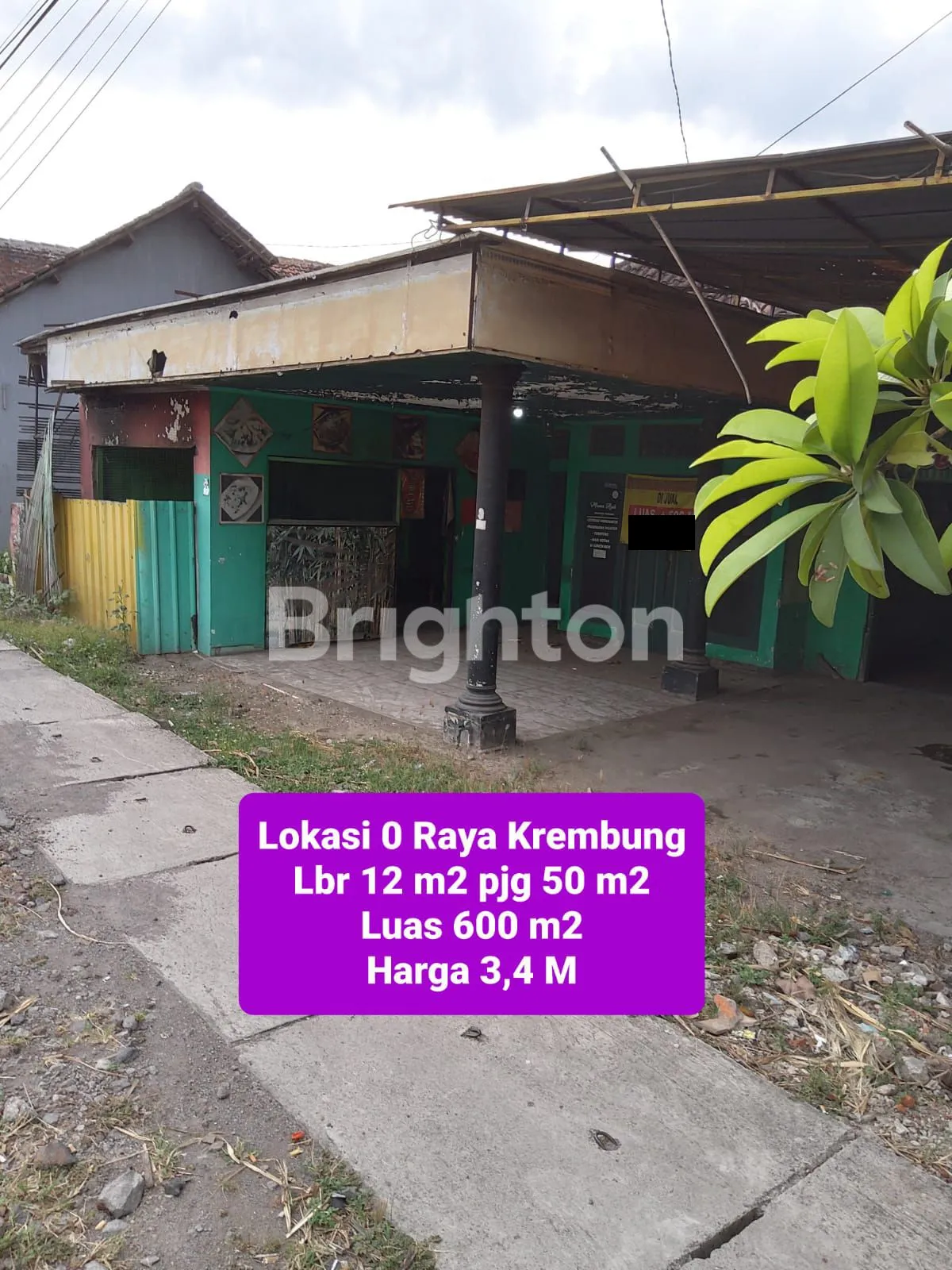 Jual Rumah di KREMBUNG Krembung Sidoarjo Jawa Timur - RUMAH LOKASI 0 JALAN RAYA KREMBUNG SIDOARJO. COCOK UNTUK USAHA. - ASA INDONESIA 085235111122 - BRIGHTON REAL ESTATE