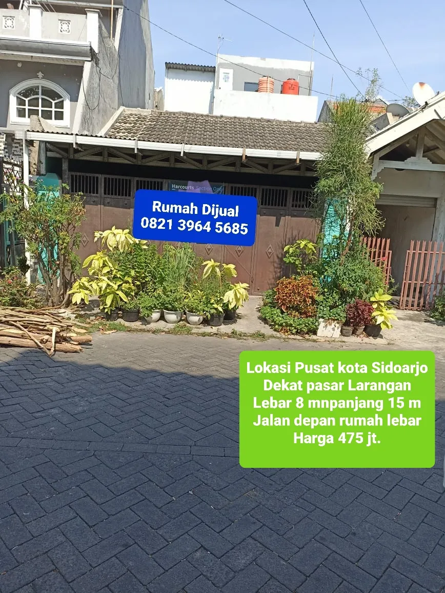 Jual Rumah di LARANGAN Sidoarjo Sidoarjo Jawa Timur - JUAL RUMAH MURAH LOKASI PUSAT KOTA SIDOARJO - ASA INDONESIA 085235111122 - BRIGHTON REAL ESTATE